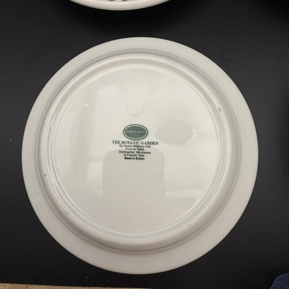 Portmeirion Botanic Garden Bread Plates 7.25